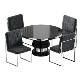 Boca round dining table